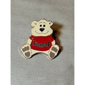 NFL Tampa Bay Buccaneers Bear Collectible Lapel / Hat Pin